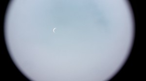 Image of Venus captured using my Galaxy Note 3's camera and my 8 inch Dobsonian telescope.